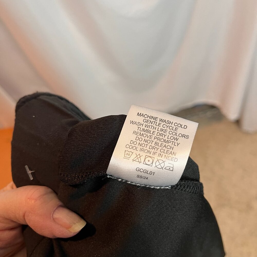 Women's Black Quince Performance Tech Skort, Size L - Picture 7 of 9